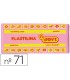 Plastilina jovi 71 rosa unidad tamano mediano