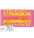 Plastilina jovi 70 rosa unidad tamano pequeno