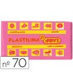 Plastilina jovi 70 rosa unidad tamaño pequeño