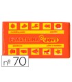 Plastilina jovi 70 naranja unidad tamaño pequeño