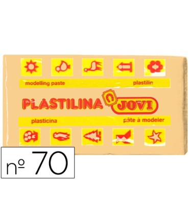 Plastilina jovi 70 carne unidad tamano pequeno