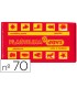 Plastilina jovi 70 rojo unidad tamano pequeno