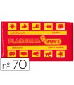 Plastilina jovi 70 rojo unidad tamaño pequeño