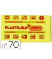 Plastilina jovi 70 amarillo claro unidad tamaño pequeño