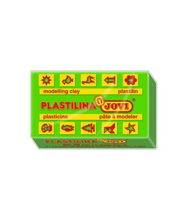 Plastilina jovi 70 verde claro unidad tamano pequeno