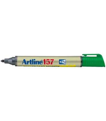 Rotulador artline pizarra ek 157 verde punta redonda 2 mm