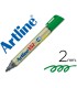 Rotulador artline pizarra ek 157 verde punta redonda 2 mm