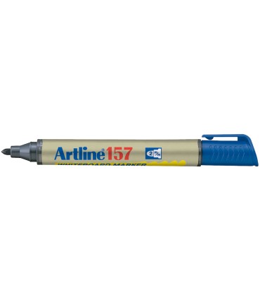 Rotulador artline pizarra ek 157 azul punta redonda 2 mm