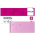 Talonario liderpapel mostrador 50x110 mm tl11 rosa con matriz