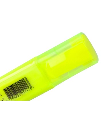 Rotulador q connect fluorescente amarillo punta biselada