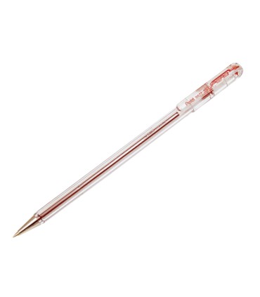 Boligrafo pentel bk 77 b rojo