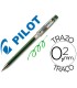 Boligrafo pilot punta aguja g tec c4 verde