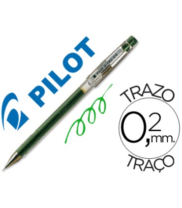 Boligrafo pilot punta aguja g tec c4 verde