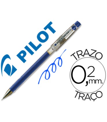 Boligrafo pilot punta aguja g tec c4 azul