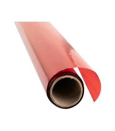 Papel celofan liderpapel rollo rojo 060 x 10 mt