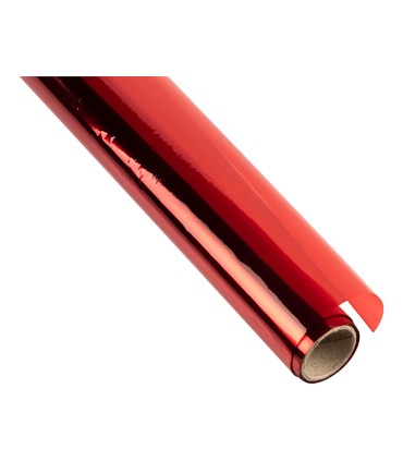 Papel celofan liderpapel rollo rojo 060 x 10 mt