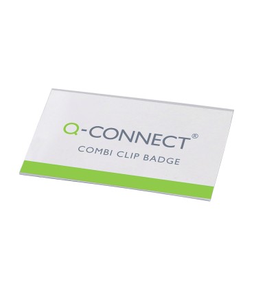 Identificador con pinza e imperdible q connect kf01567 54x90 mm