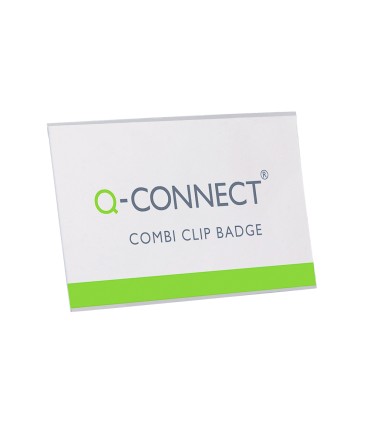 Identificador con pinza e imperdible q connect kf01567 54x90 mm