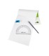 Semicirculo liderpapel 14 cm plastico