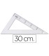 Cartabon liderpapel 30 cm plastico cristal