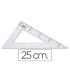 Cartabon liderpapel 25 cm plastico cristal