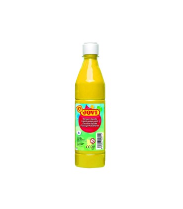 Tempera liquida jovi escolar 500 ml amarillo claro