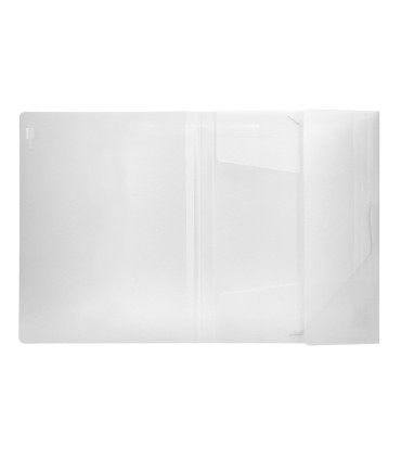 Carpeta liderpapel gomas solapas 34964 polipropileno din a4 transparente translucido