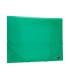 Carpeta liderpapel gomas solapas 34963 polipropileno din a4 verde translucido