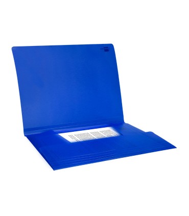 Carpeta liderpapel gomas solapas 34962 polipropileno din a4 azul translucido