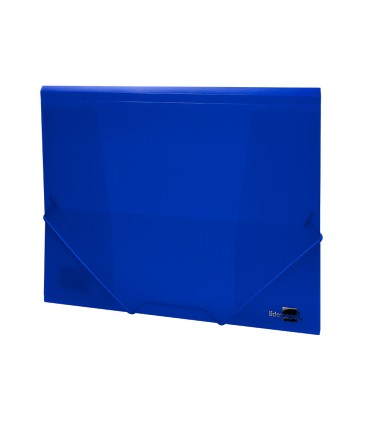 Carpeta liderpapel gomas solapas 34962 polipropileno din a4 azul translucido