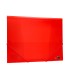 Carpeta liderpapel gomas solapas 34960 polipropileno din a4 rojo translucido