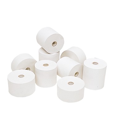 Rollo sumadora q connect electro 57 mm ancho x 65 mm diametro copiativo con 2 hojassin bisfenol a
