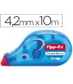 Corrector tipp-ex cinta pocket mouse 4,2 mm x 10 mt