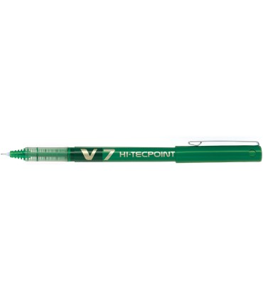 Rotulador pilot punta aguja v 7 verde 07 mm