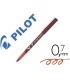 Rotulador pilot punta aguja v 7 rojo 07 mm