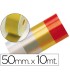 Cinta fantasia 10 mt x 50 mm oro