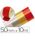 Cinta fantasia 10 mt x 50 mm rojo