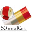 Cinta fantasia 10 mt x 50 mm rojo