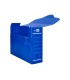 Caja archivo definitivo plastico liderpapel azul 360x260x100 mm