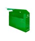 Caja archivo definitivo plastico liderpapel verde 360x260x100 mm