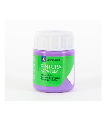 Pintura para tela la pajarita lila 25 ml