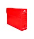 Caja archivo definitivo plastico liderpapel rojo 360x260x100 mm