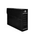 Caja archivo definitivo plastico liderpapel negro 360x260x100 mm