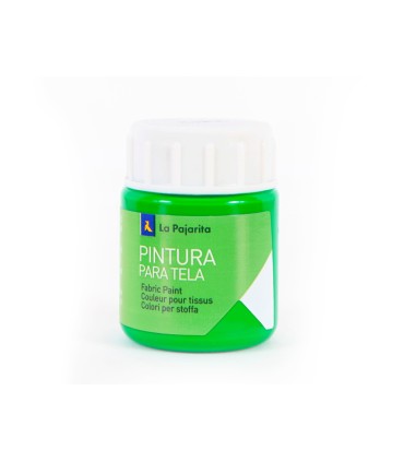 Pintura para tela la pajarita verde primavera 25 ml