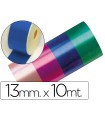 Cinta fantasia 10 mt x 13 mm azul