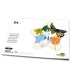 Bloc trabajos manuales liderpapel multiple 240x315mm 84 hojas colores surtidos