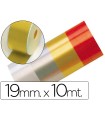 Cinta fantasia 10 mt x 19 mm oro