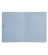 Carpeta liderpapel gomas folio sencilla carton pintado azul