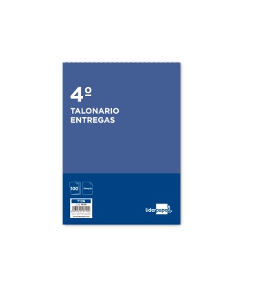 Talonario liderpapel entregas cuarto original t126