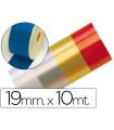 Cinta fantasia 10 mt x 19 mm azul